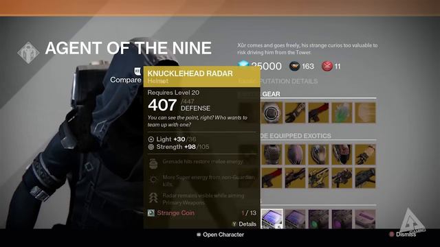 Destiny Xur Location Week 27 - NEW Exotic Armour and Weapons | March 13th смотреть онлайн