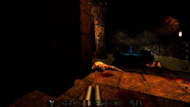 Quake - Dimensions of the Doomed - Level 4 - The Grisly Grotto смотреть онлайн
