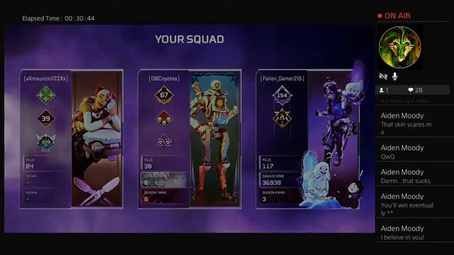 Apex legends Live steam #3 смотреть онлайн