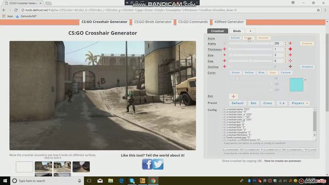 How to change your crosshair in CS:GO - Tutorial + komanda da ne se murda mernika! смотреть онлайн