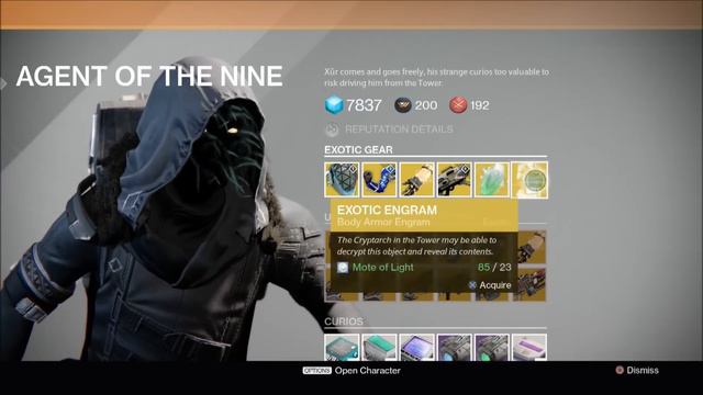 Destiny - Opening Xur's Exotic Engrams! смотреть онлайн