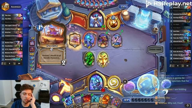"NEW" Card has Insane Combo- Legend to Rank 1 - Hearthstone смотреть онлайн