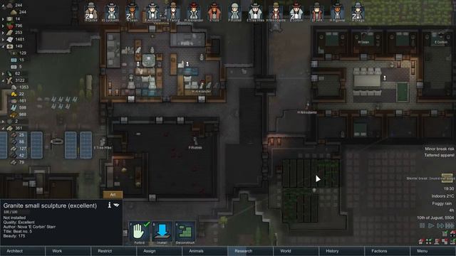 Expanding Walls : Rimworld Utopia 17 EP59 - No Turrets No Traps Cassandra Extreme Alpha 17 смотреть онлайн