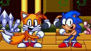 фнф соник и тейлз танцуют и это мем