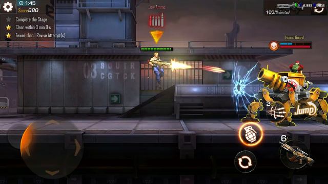 Garena Contra Return Android iOS Walkthrough - Part 2 - Story Mode: First Contact, Zombie Crisis смотреть онлайн