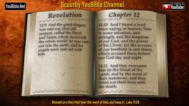 66 New KJV Bible | REVELATION | Audio and Text | by Alexander Scourby | God is Love and Truth. смотреть онлайн