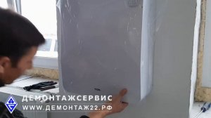 Установка Бризера Tion 3S и приточного клапана Norvind Pro.