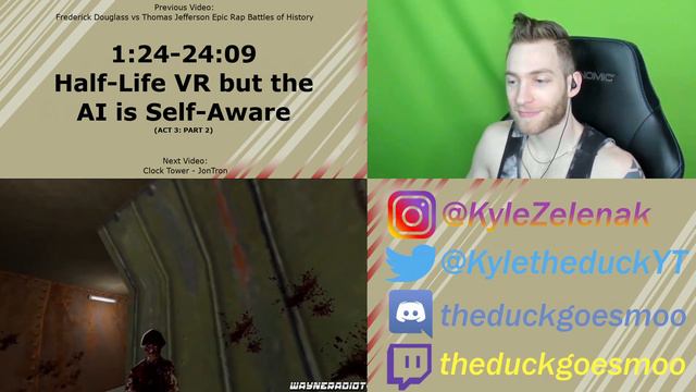 THEY CUT HIS HAND OFF!!! Reacting to "Half-Life VR but the AI is Self-Aware (ACT 3: PART 2)" смотреть онлайн