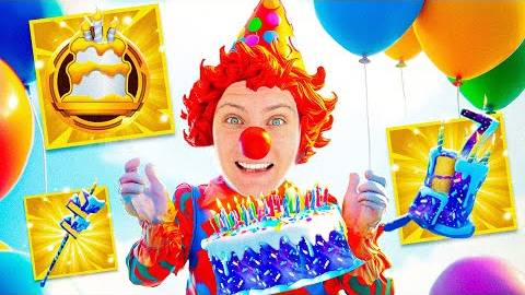 ПОДАРКИ НА 7 ДЕНЬ РОЖДЕНИЯ в Фортнайт смотреть онлайн