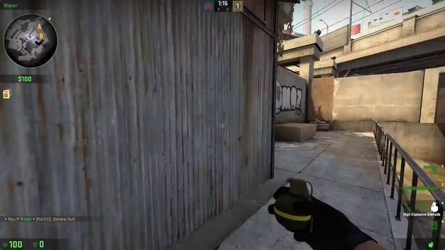 CS:GO - Overpass How to Smoke Heaven смотреть онлайн