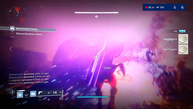 Traveler's Chosen Exotic Quest HIGHLIGHTS! Destiny 2 Gameplay смотреть онлайн