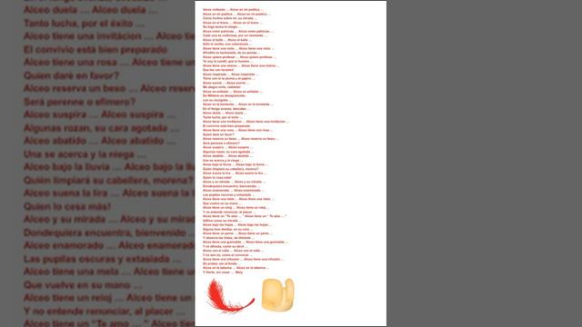 Verso capovolto Alceo nella mia poetica in spagnolo смотреть онлайн