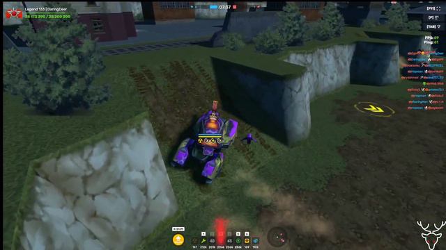 Fire AP/Defender & Gauss AP/Crisis/Hopper on Osa CTF | Tanki Online | танки Онлайн смотреть онлайн