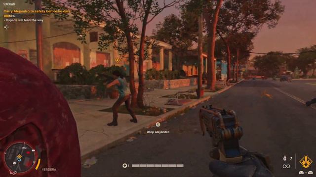 Carry Alejandro to safety before he dies - Sundown - Far Cry 6 смотреть онлайн