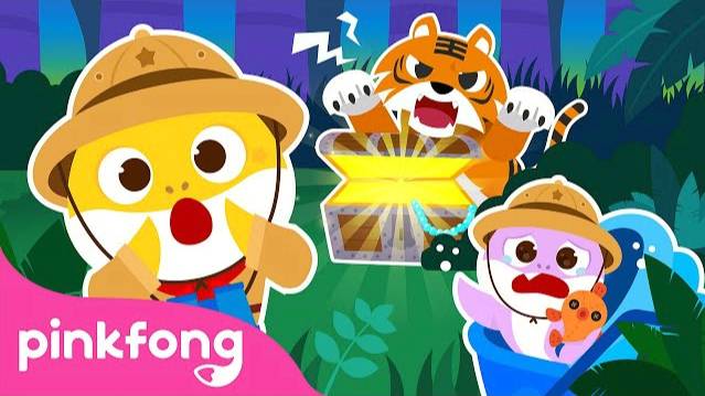 Peekaboo! Baby Shark Babysits in the Jungle | Story for Kids | Pinkfong Baby Shark смотреть онлайн