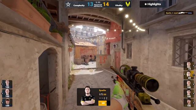 Complexity vs. Vitality CRAZY MATCH HIGHLIGHTS | PGL CS2 Major Copenhagen 2024 смотреть онлайн