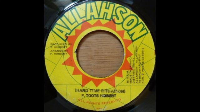 F. TOOTS HIBBERT - HARD TIME SITUATION + DUB смотреть онлайн