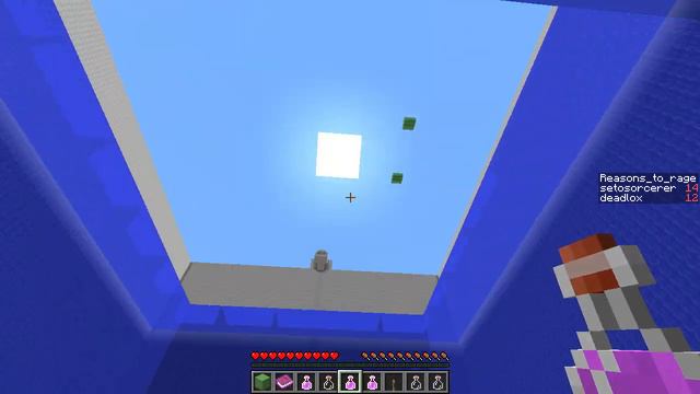 Minecraft SLIME BOUNCE The Dropper Map Part 1 w/ Deadlox смотреть онлайн