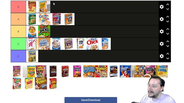Cereal Tier List
