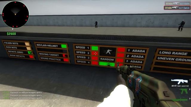 Aim Botz Тренировка aim на ботах CS GO смотреть онлайн