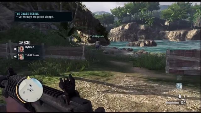 Far Cry 3 Gameplay /Lets play in HD Part 1! "Welcome to the Diner" смотреть онлайн