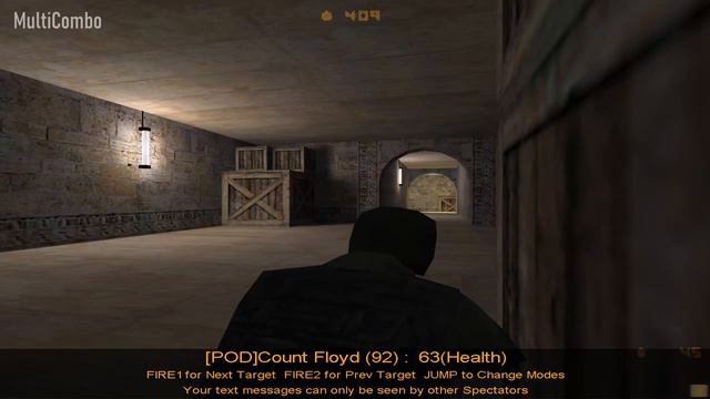 Counter-Strike 1.0 - Full GamePlay De_dust (1440p60Fps)