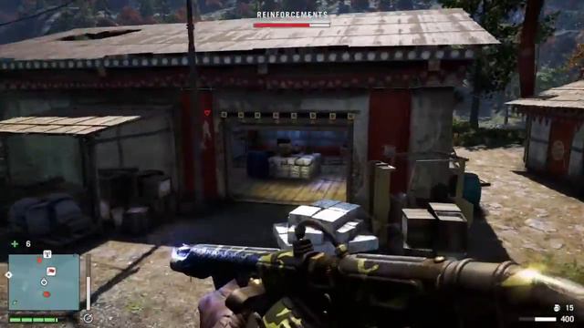 Far Cry 4 - PS4 Gameplay - Outpost Liberated With Only Flamethrower смотреть онлайн