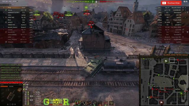 World of Tanks AMX 50 Foch B Replay - 8 Kills 8.6K DMG(Patch 1.4.0) смотреть онлайн