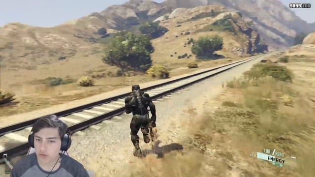 CRYSIS MODU! - GTA V MODLARI смотреть онлайн