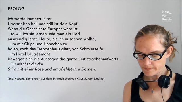 Akademie für Lyrikkritik – Fokus Schweden: May Mergenthaler zu Frederik Nyberg смотреть онлайн