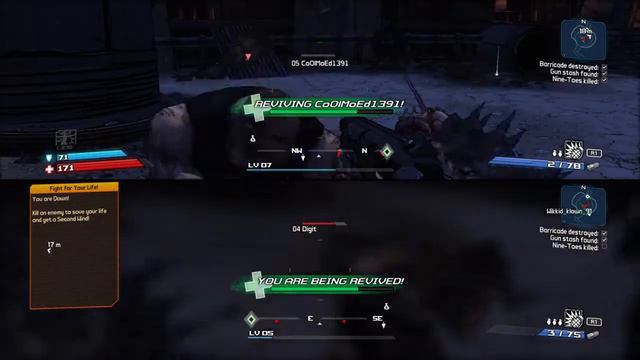 Fighting 9 toes using Lillith and Brick Borderlands®: Game of the Year Edition смотреть онлайн