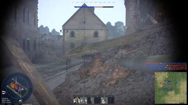 War Thunder Realistic Panzer III JI Always Uptiered смотреть онлайн