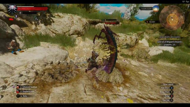 The Witcher 3 global illumination reshade day time fight смотреть онлайн