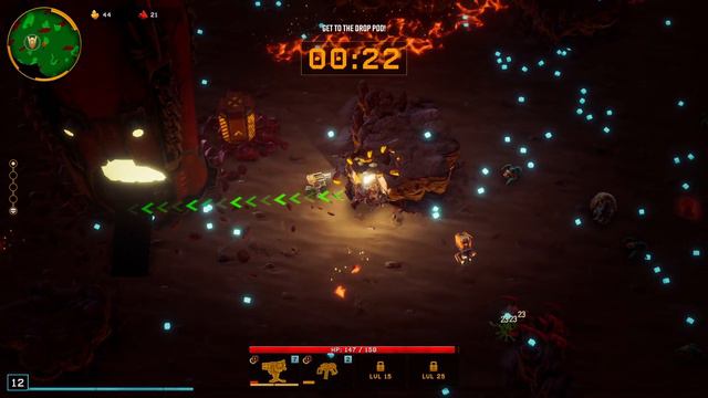 Deep Rock Galactic: Survivor - Run 9 - Engineer Magma Core Hazard 1 смотреть онлайн