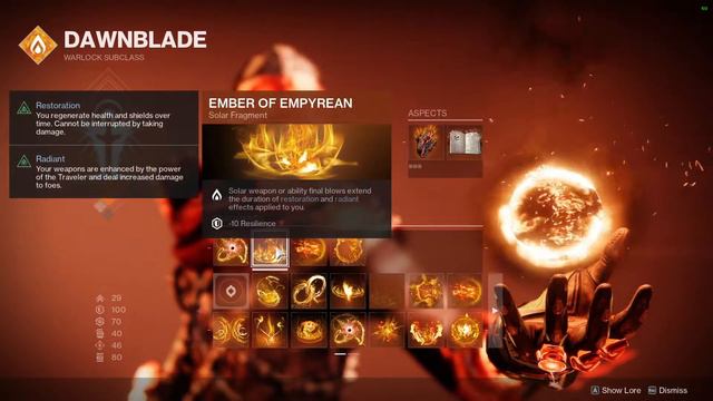 Destiny Solar Warlock Build No Classy Restoration (Read Description) смотреть онлайн