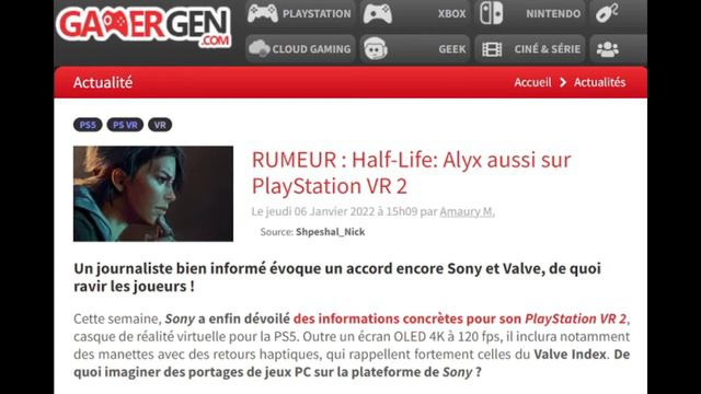 GNP#219 Days Gone un échec commercial ?! Half-Life Alyx sur le PSVR2 ? SW JFO 2 annoncé avant l'E3 смотреть онлайн