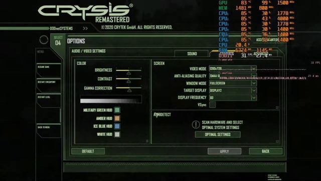 Crysis Remastered | 1080p & 720p | Ryzen 5 4500U смотреть онлайн