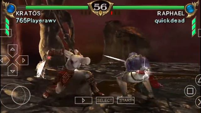 Soul Calibur Broken Destiny/Kratos ppsspp android. смотреть онлайн