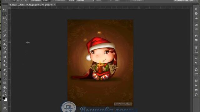 меняем язык в Adobe Photoshop CS6 смотреть онлайн