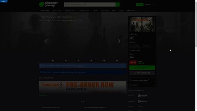 The Division 2 | Where to buy from ? смотреть онлайн