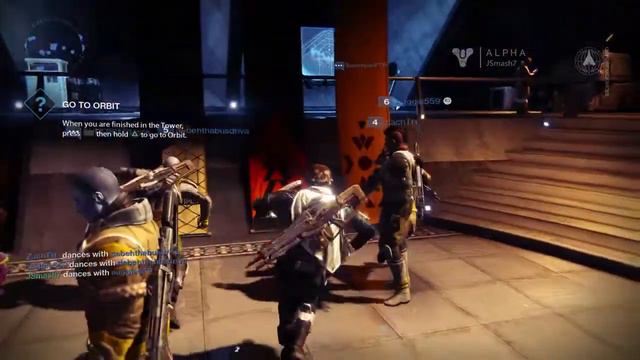 Destiny Dance Party Alpha Testing смотреть онлайн