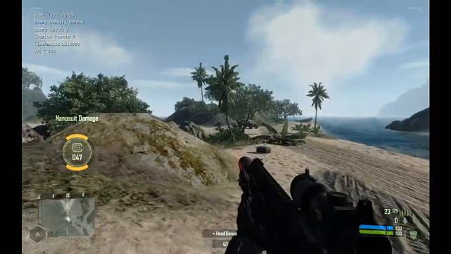 Crysis Shore (NK Hunt) Mod Gameplay HD 720P смотреть онлайн