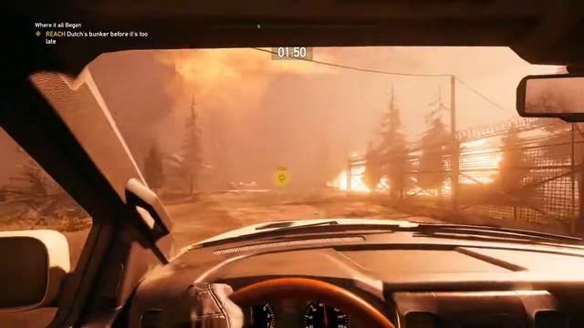 Far Cry 5 Escaping Nuclear Fire But a fence Gate Ruins the Moment смотреть онлайн