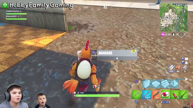 Fortnite Chicken Tender Defender Wild West on HobbyFamilyGaming смотреть онлайн