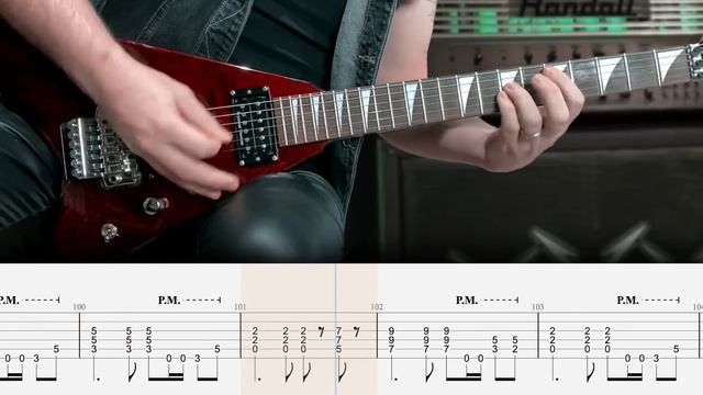 Metallica - Fade to Black - Guitar Tab _ Lesson _ Cover _ Tutorial _ Donner смотреть онлайн