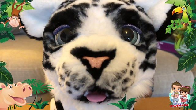 WOW FurReal Friends Roarin' IVORY White TIGER Toys 'R us EXCLUSIVE Review смотреть онлайн