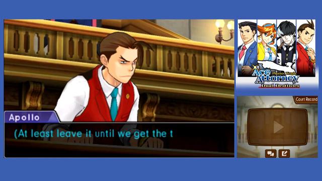 AA Phoenix Wright - Dual Destinies (11) Slacking Off смотреть онлайн