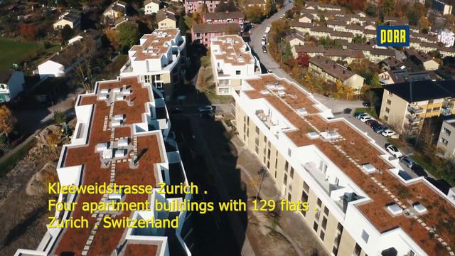 PORR SUISSE: Kleeweidstrasse Zurich - Four apartment buildings with 129 flats смотреть онлайн