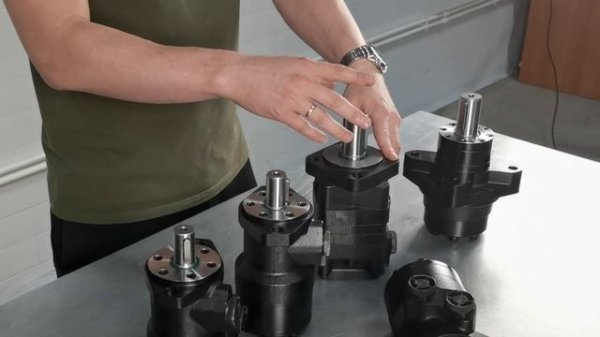 Полный Обзор гидромоторов серии MR, MS, MP, RW, MTW.