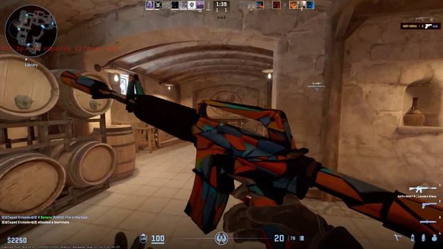 this Skin looks good in CS2🔥🔥- Inspecting M4A1 Leaded Glass in CS2 Ingame смотреть онлайн